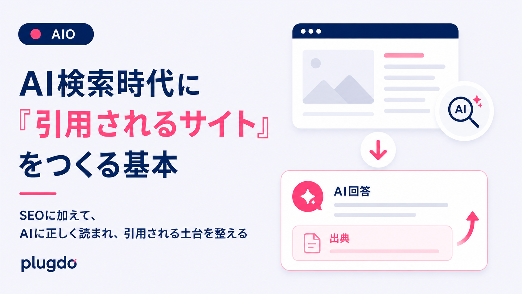 AI検索時代に「引用されるサイト」をつくる基本